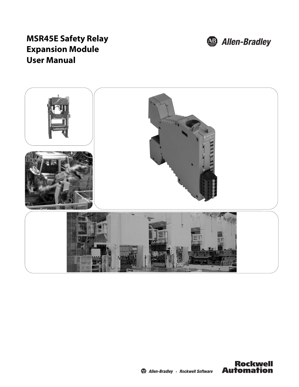 Rockwell Automation 440R MSR45E Safety Relay Expansion Module User Manual User Manual | 12 pages