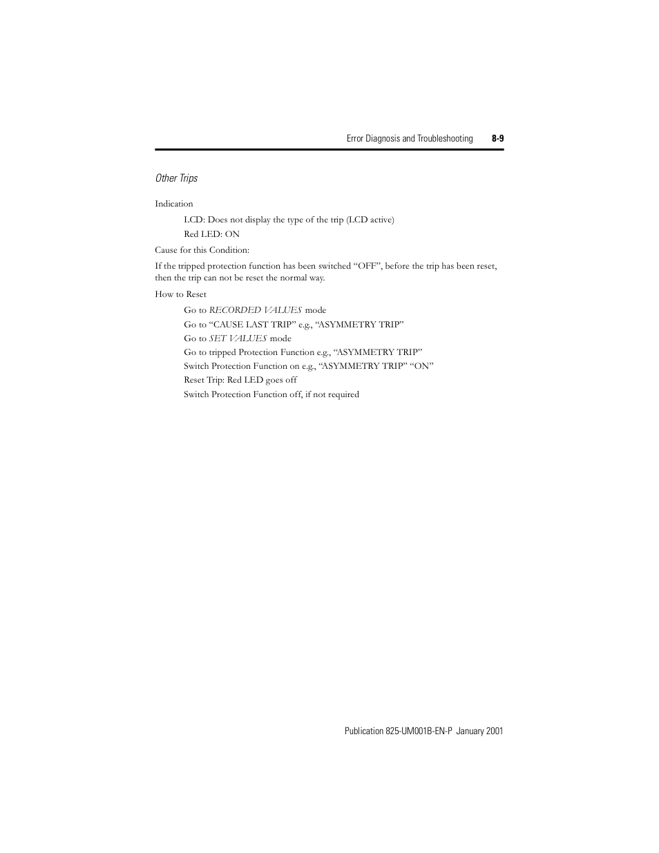 Rockwell Automation 825 Smart Motor Manager User Manual User Manual | Page 141 / 160