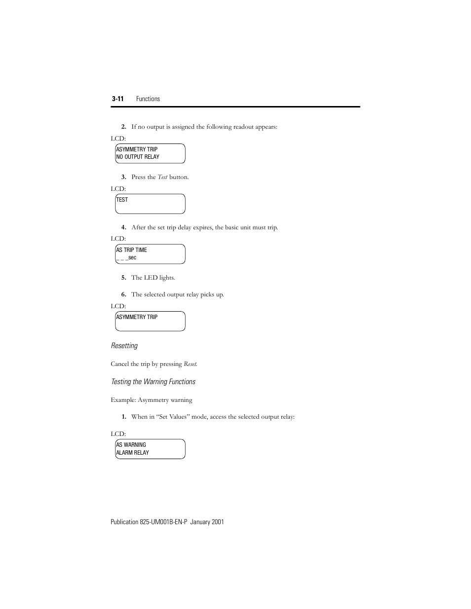Rockwell Automation 825 Smart Motor Manager User Manual User Manual | Page 44 / 160