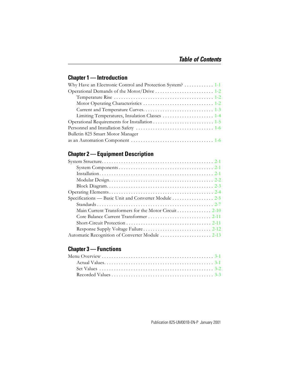 Rockwell Automation 825 Smart Motor Manager User Manual User Manual | Page 5 / 160