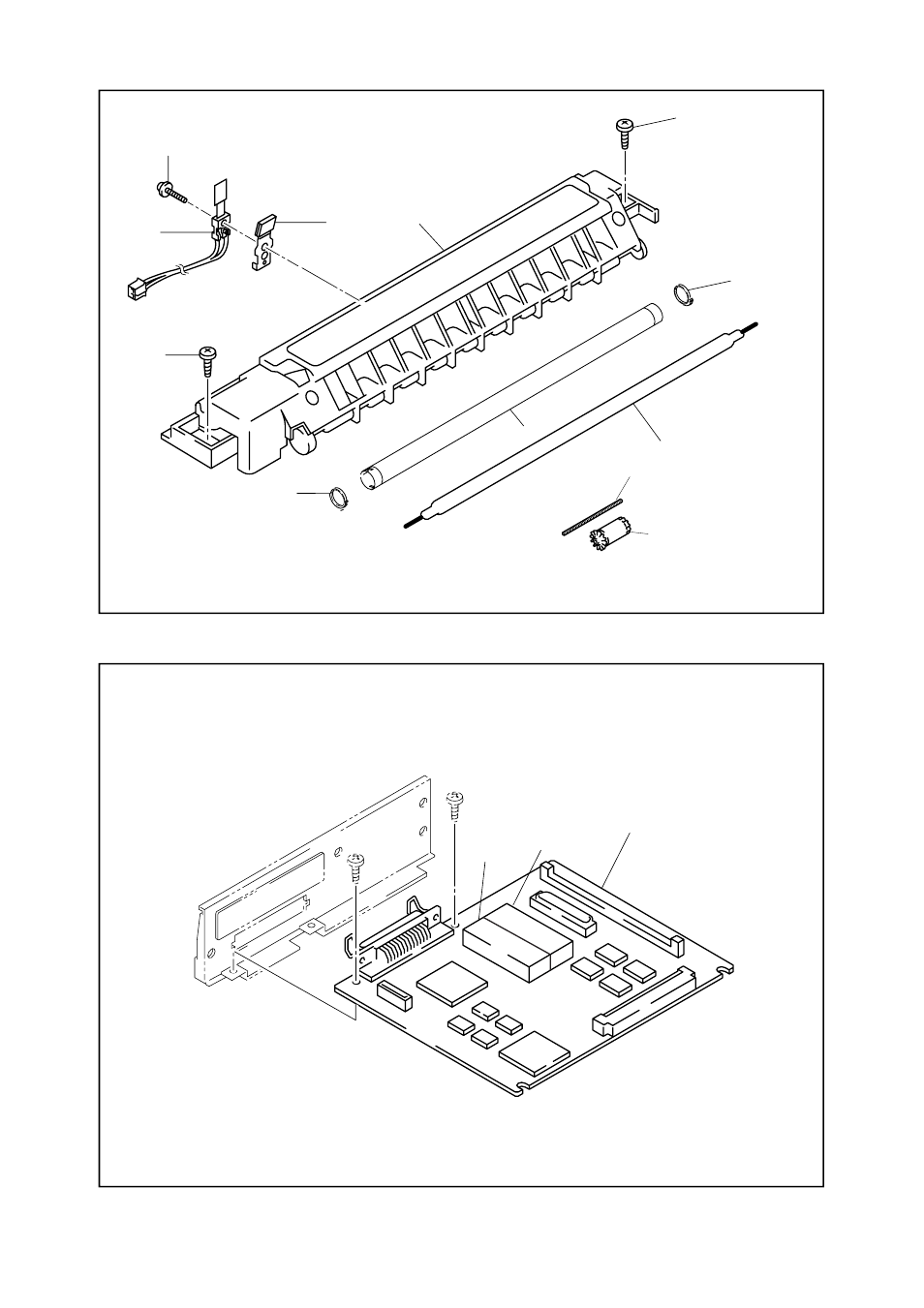 9 uh3164001 1 fixing unit y, 120v (sp), 9 uh3165001 1 fixing unit y, 230v (sp), 9 ul6682001 4 pinch spring | Brother HL-1060 User Manual | Page 9 / 20