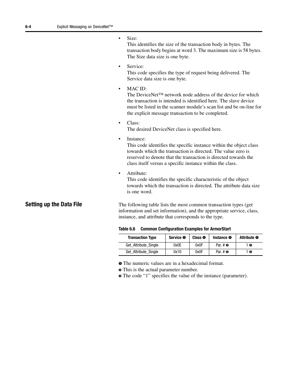 Setting up the data file | Rockwell Automation 284G ArmorStart - User Manual User Manual | Page 154 / 324
