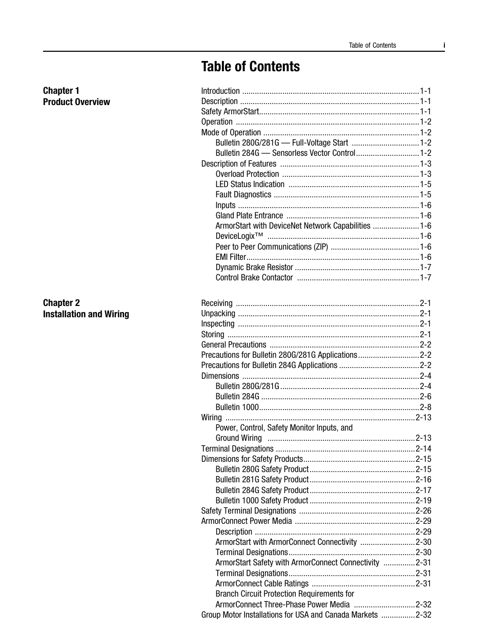 Rockwell Automation 284G ArmorStart - User Manual User Manual | Page 5 / 324