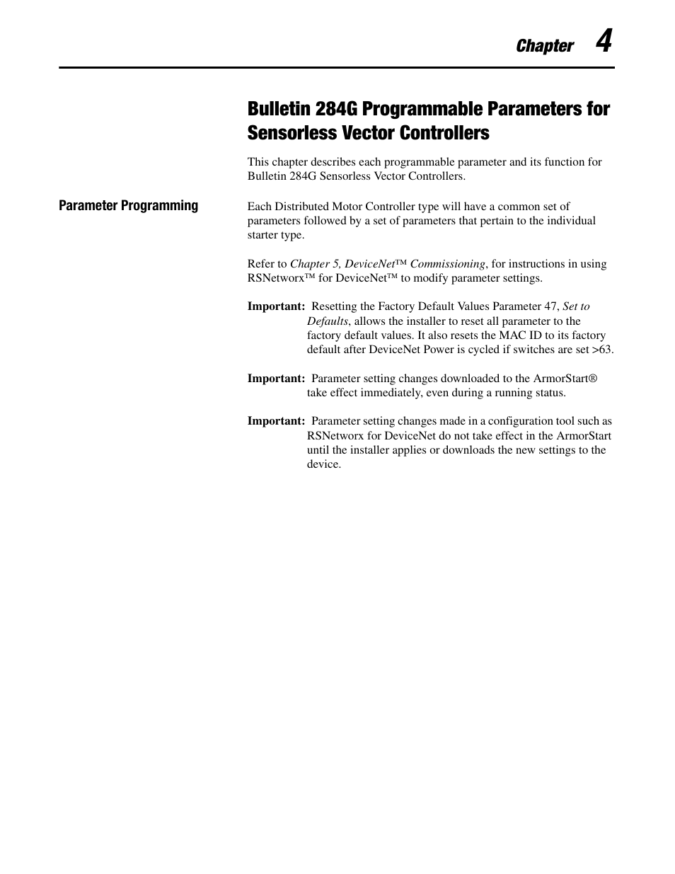Chapter | Rockwell Automation 284G ArmorStart - User Manual User Manual | Page 81 / 324