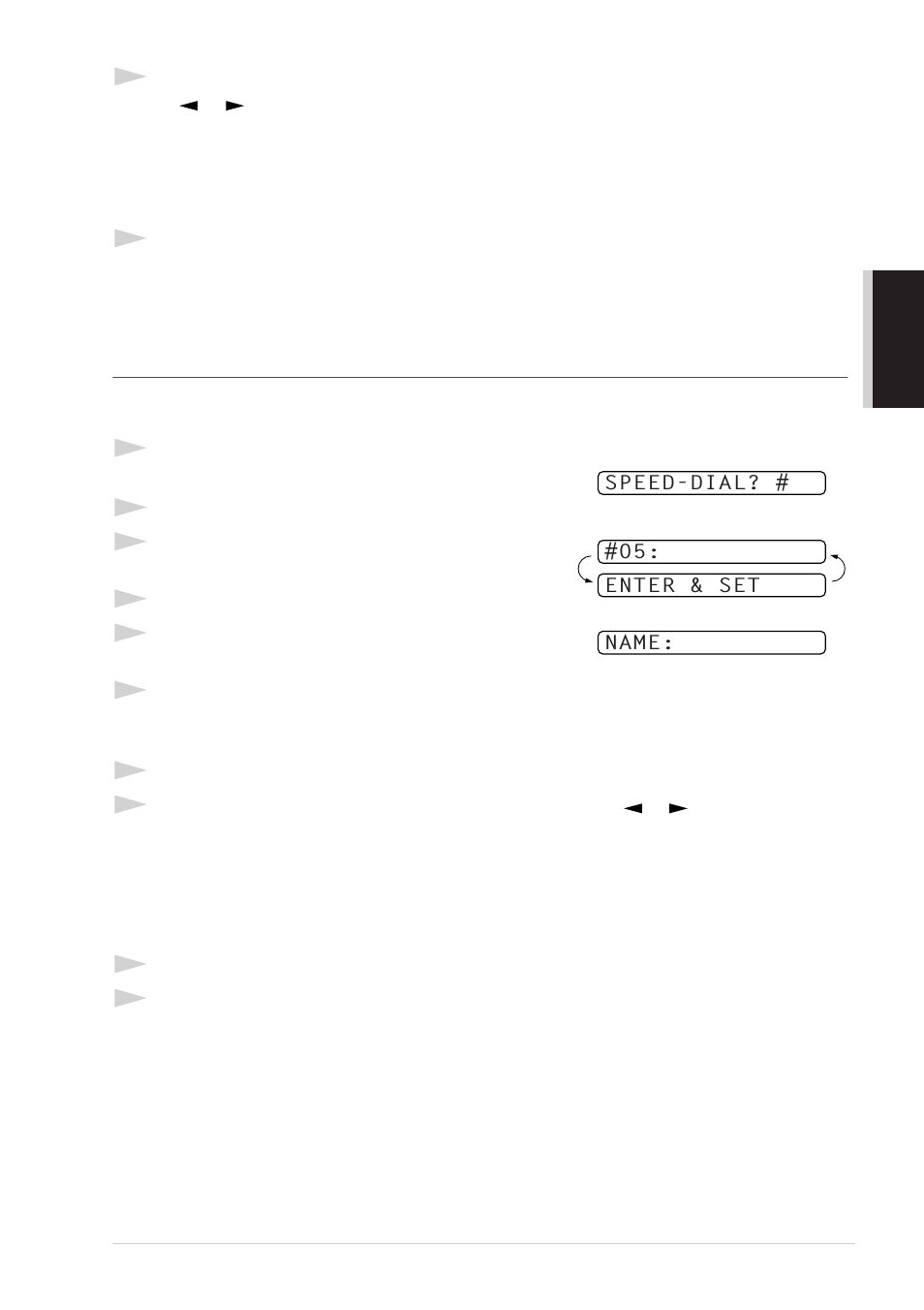 Storing speed dial numbers | Brother T74 User Manual | Page 25 / 98