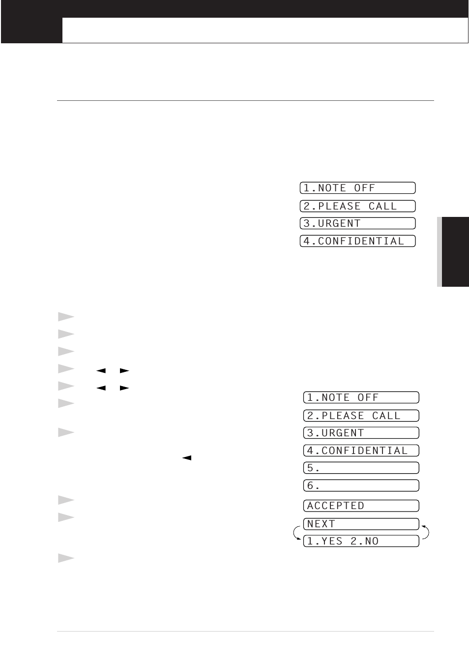 Advanced sending, Advanced operations, Chapter 7 | Brother T74 User Manual | Page 41 / 98