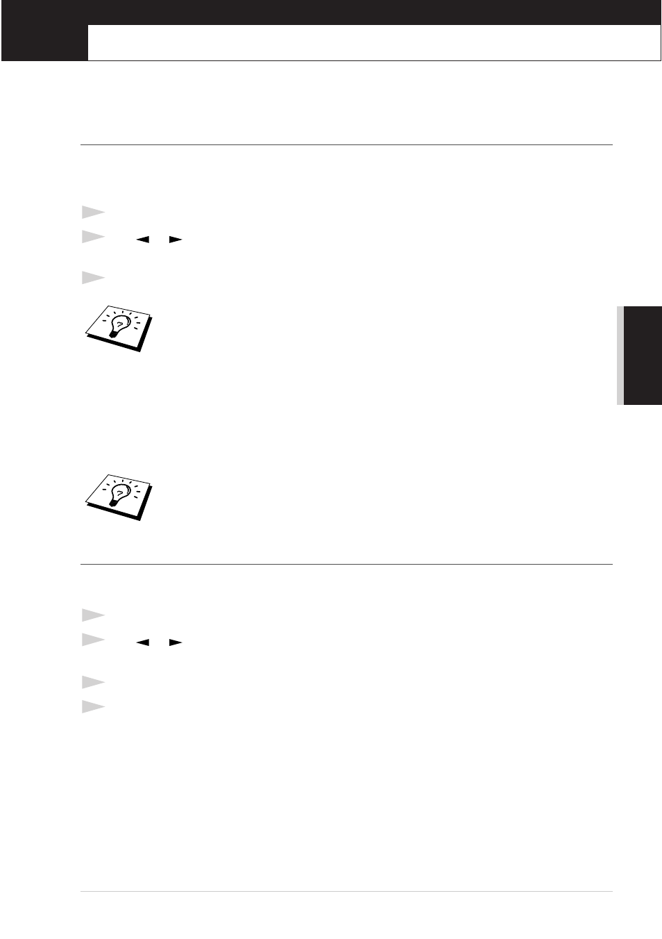 Remote fax options (fax-t74), Setting fax storage, Fax forwarding | Programming a fax forwarding number, Remote retrieval, Fax forwarding remote retrieval, Remote fax options | Brother T74 User Manual | Page 57 / 98