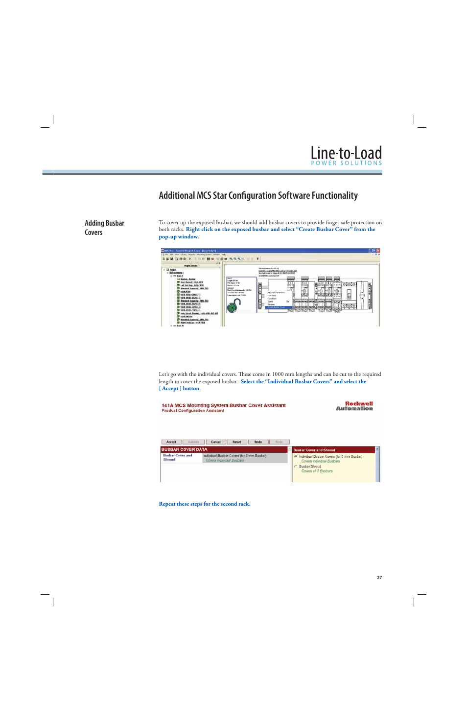 Rockwell Automation 141A Mounting Ssystem MCS Star Tutorial User Manual | Page 29 / 40