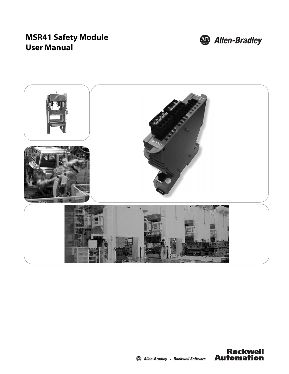 Rockwell Automation 440R MSR41 Safety Module User Manual User Manual | 12 pages