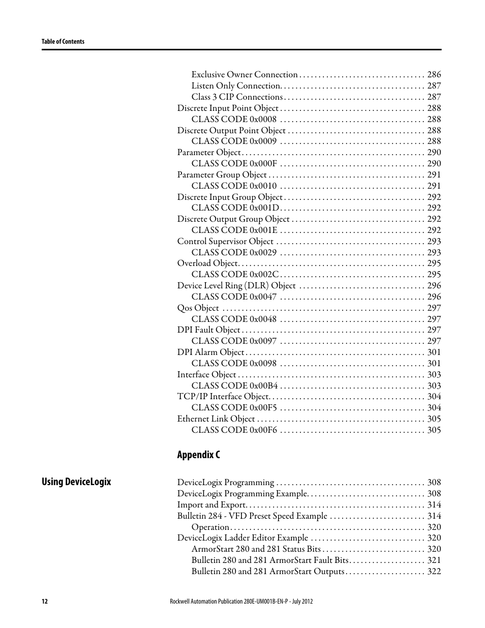 Rockwell Automation 284E ArmorStart with EtherNet/IP - User Manual User Manual | Page 12 / 348