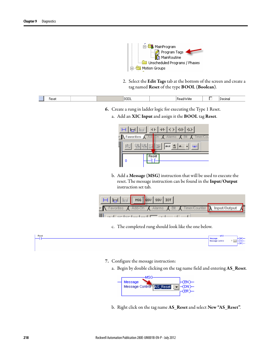 Rockwell Automation 284E ArmorStart with EtherNet/IP - User Manual User Manual | Page 218 / 348