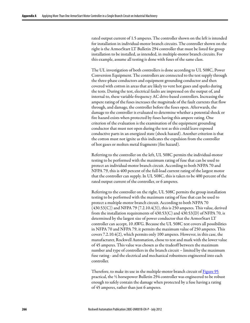 Rockwell Automation 284E ArmorStart with EtherNet/IP - User Manual User Manual | Page 266 / 348