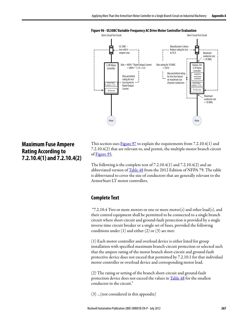 Complete text, Complete text 267, Figure 96 | Rockwell Automation 284E ArmorStart with EtherNet/IP - User Manual User Manual | Page 267 / 348