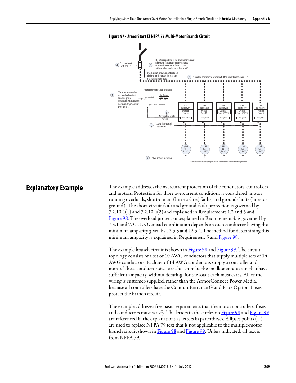 Explanatory example, Figure 97 | Rockwell Automation 284E ArmorStart with EtherNet/IP - User Manual User Manual | Page 269 / 348