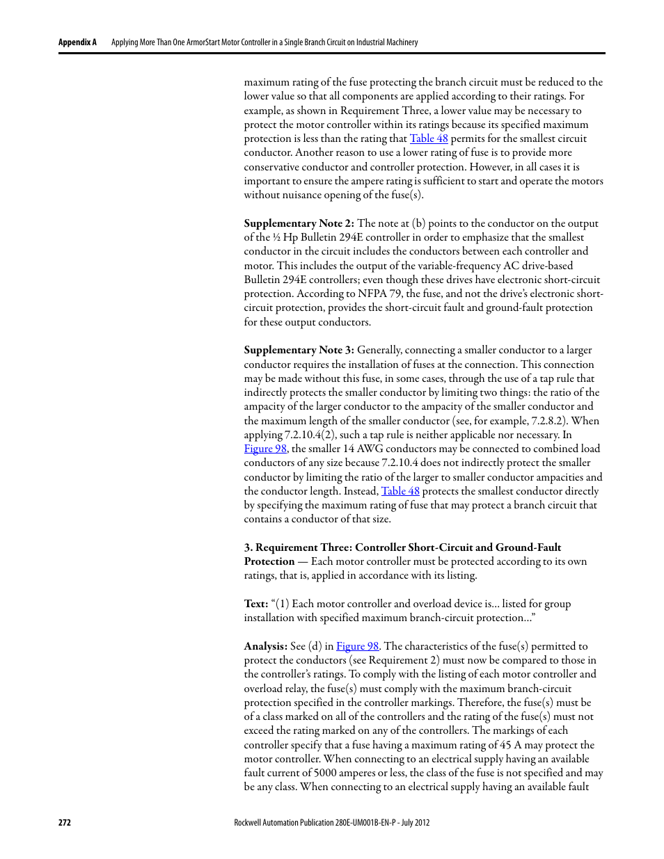 Rockwell Automation 284E ArmorStart with EtherNet/IP - User Manual User Manual | Page 272 / 348