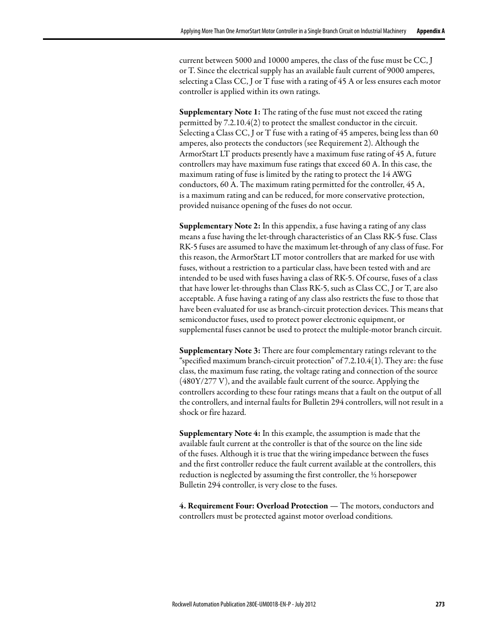 Rockwell Automation 284E ArmorStart with EtherNet/IP - User Manual User Manual | Page 273 / 348