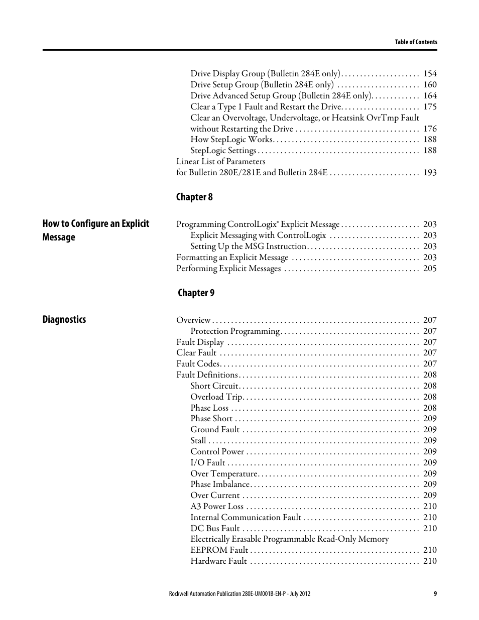 Rockwell Automation 284E ArmorStart with EtherNet/IP - User Manual User Manual | Page 9 / 348