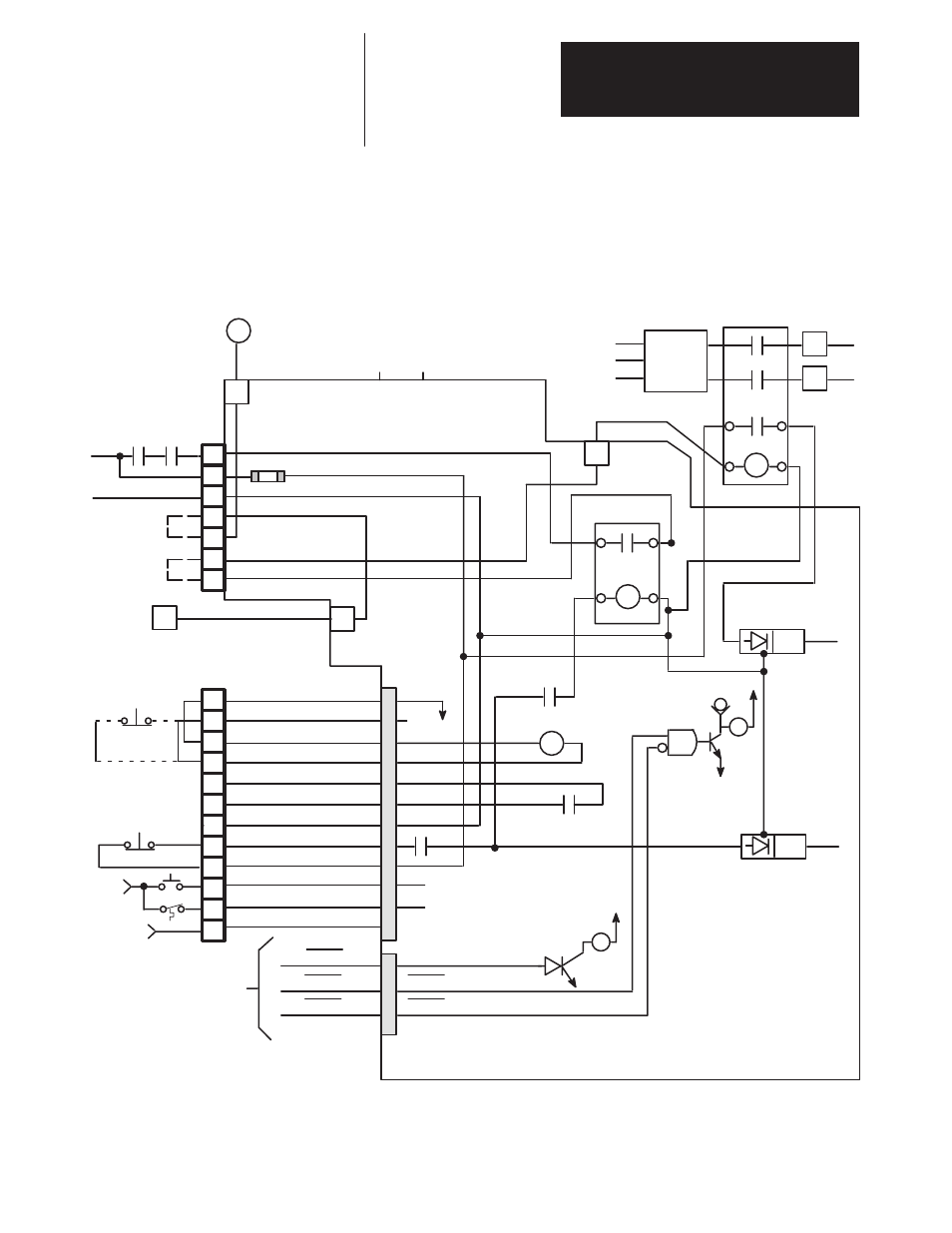 Psi/switcher, Figure 2.10 relay logic | Rockwell Automation 1395 Digital DC Drive FRN 5-10.10/9.30 User Manual | Page 35 / 312