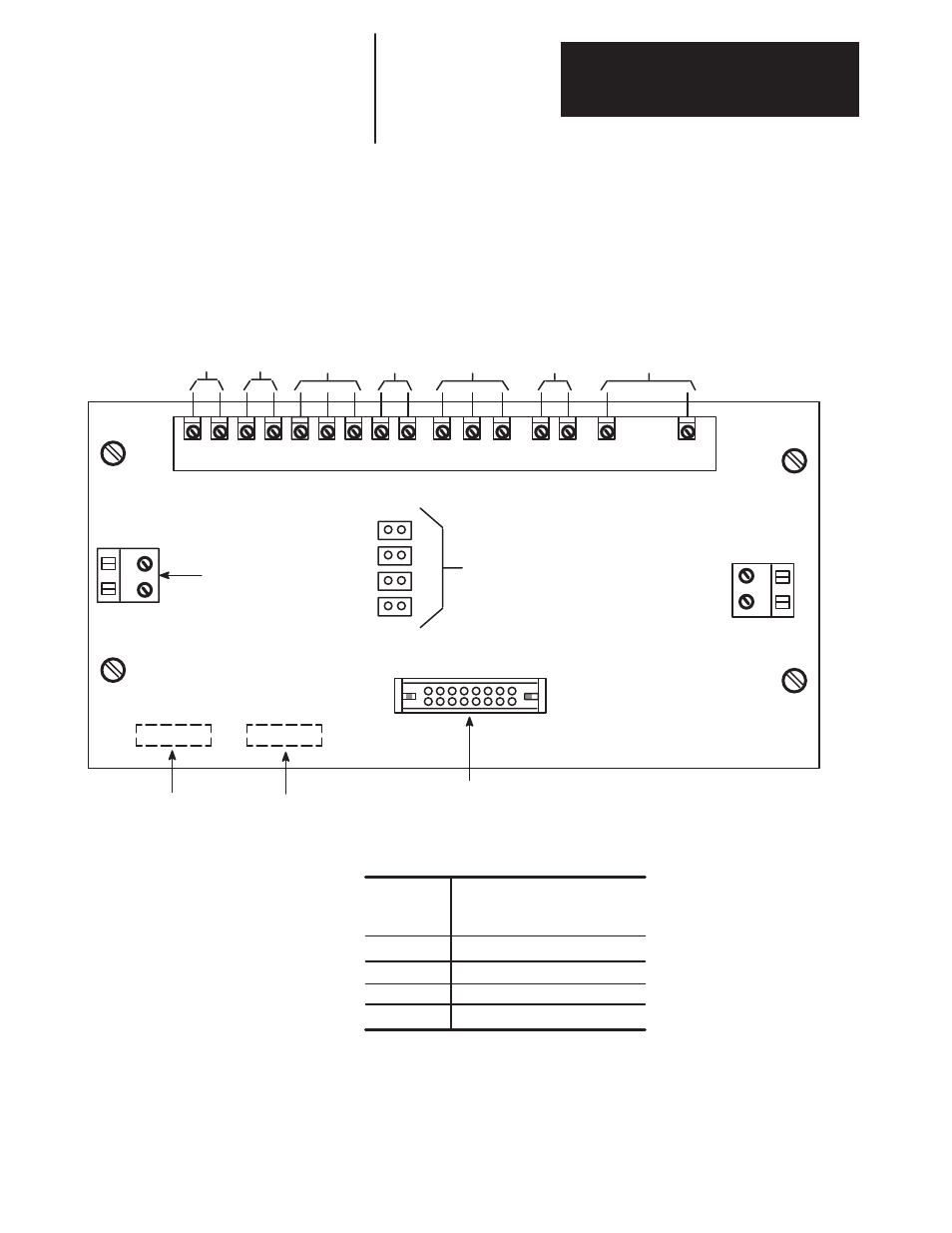 Control boards, Figure 4.5 feedback board (a1) overview, Table 4.a feedback board jumpers (see t able 8.j) | Rockwell Automation 1395 Digital DC Drive FRN 5-10.10/9.30 User Manual | Page 71 / 312