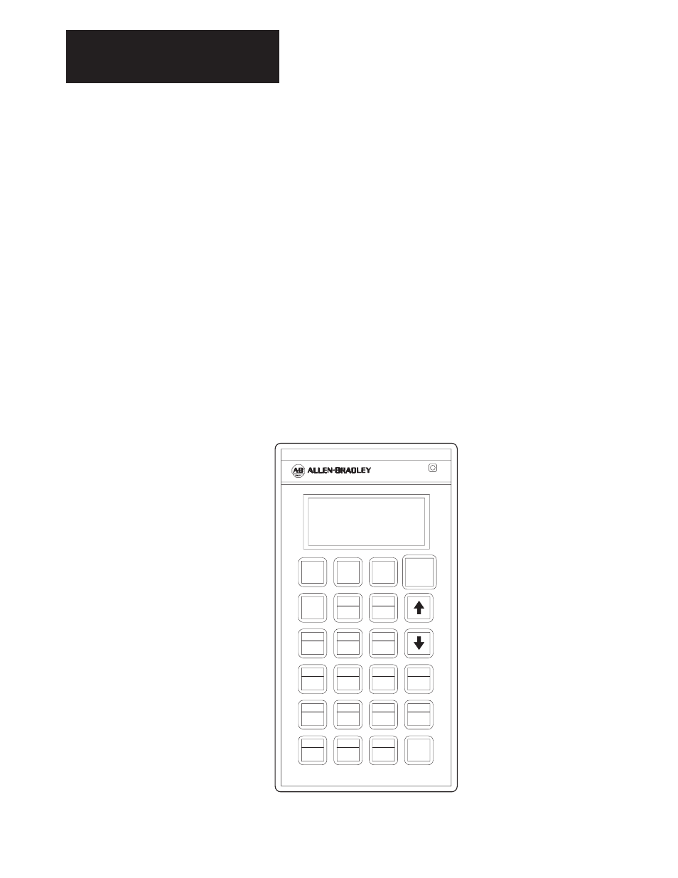 Options, Figure 4.14 programming terminal | Rockwell Automation 1395 Digital DC Drive FRN 5-10.10/9.30 User Manual | Page 82 / 312