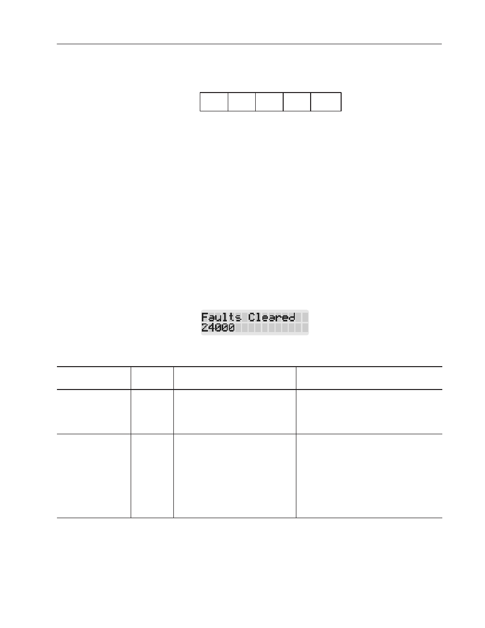 Sa x x x, Fault code descriptions fault displays | Rockwell Automation 1336T ControlNet Frn1.02 Rev 1.5 User Manual | Page 197 / 217