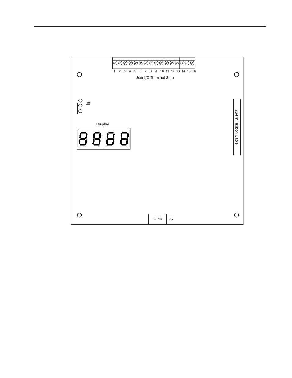 Figure 2.3 regulator board component locations | Rockwell Automation 1302 575v AC Drive - Canada Only User Manual | Page 11 / 101