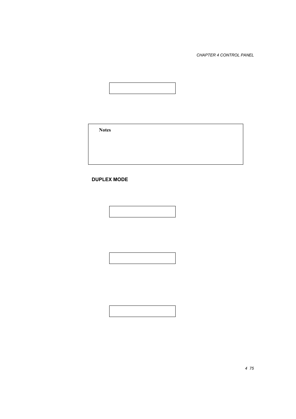 Duplex mode -75 | Brother HL-1660E User Manual | Page 142 / 258