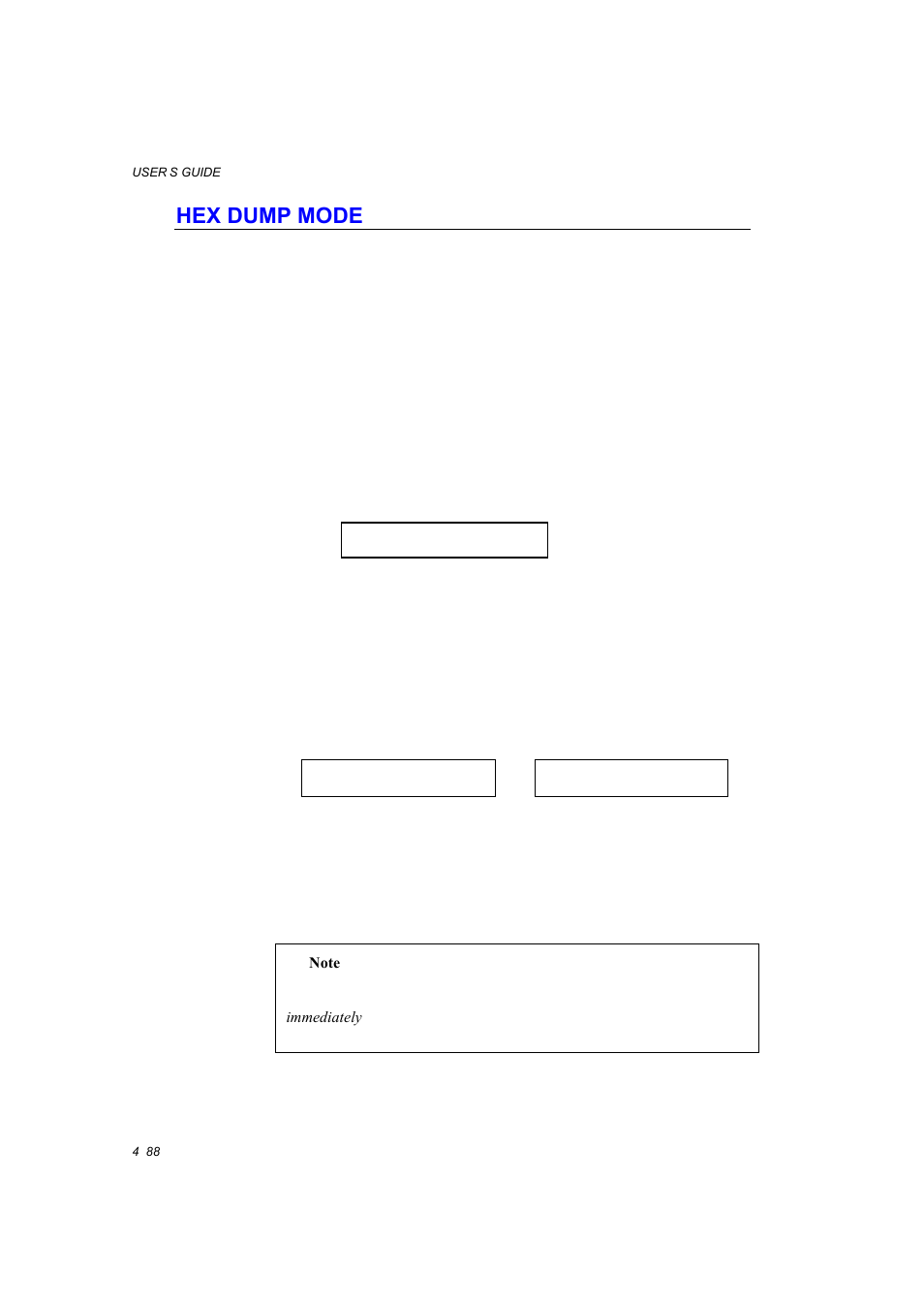Hex dump mode, Hex dump mode -88, User settings | Brother HL-1660E User Manual | Page 155 / 258