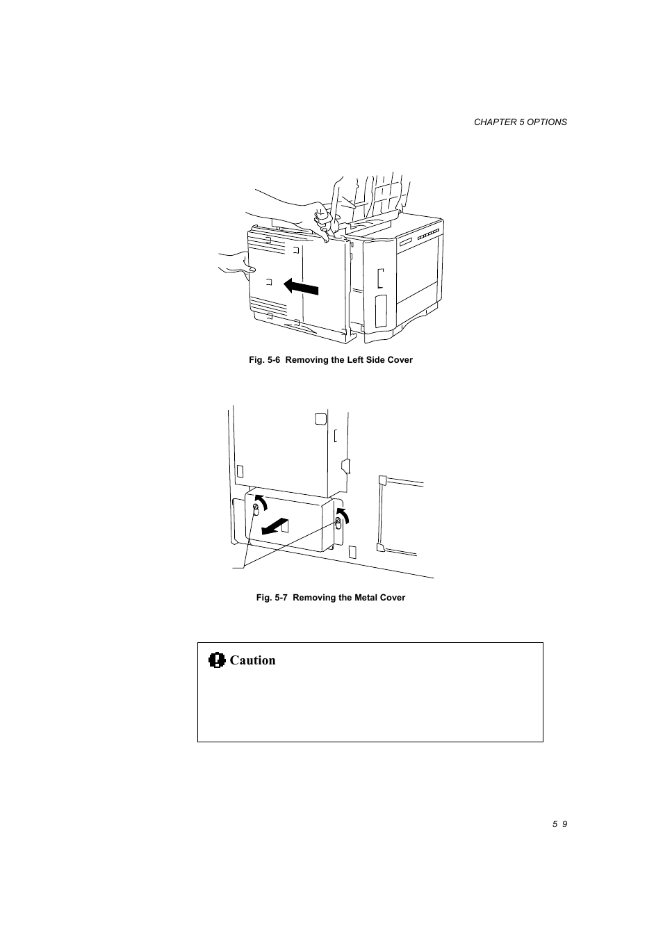 Caution | Brother HL-1660E User Manual | Page 165 / 258