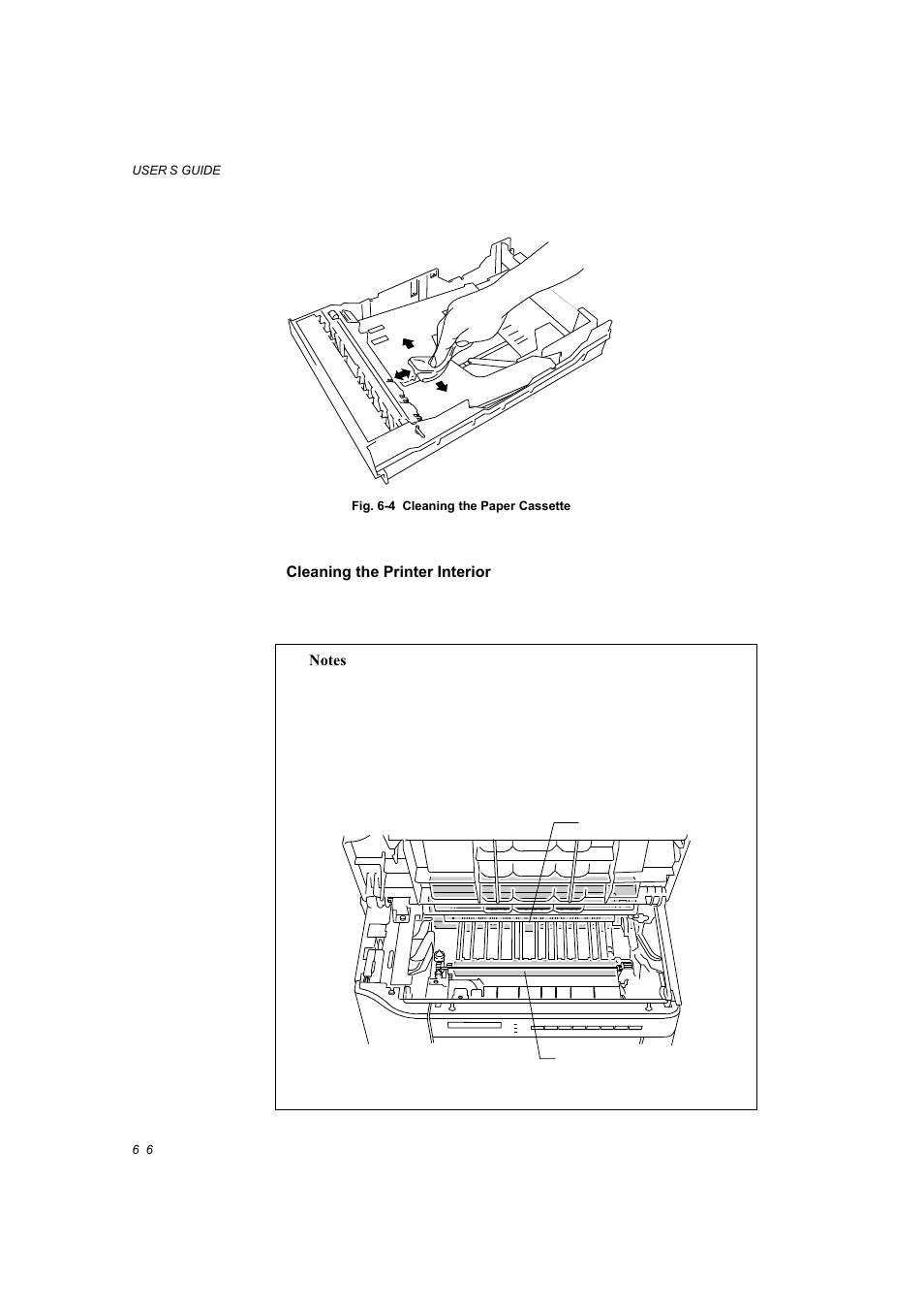 Cleaning the printer interior -6 | Brother HL-1660E User Manual | Page 174 / 258