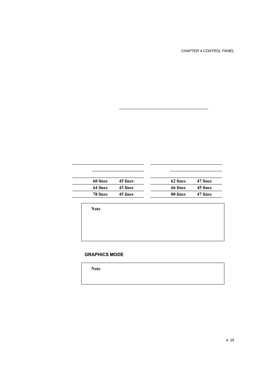 Graphics mode -25 | Brother HL-1660E User Manual | Page 92 / 258