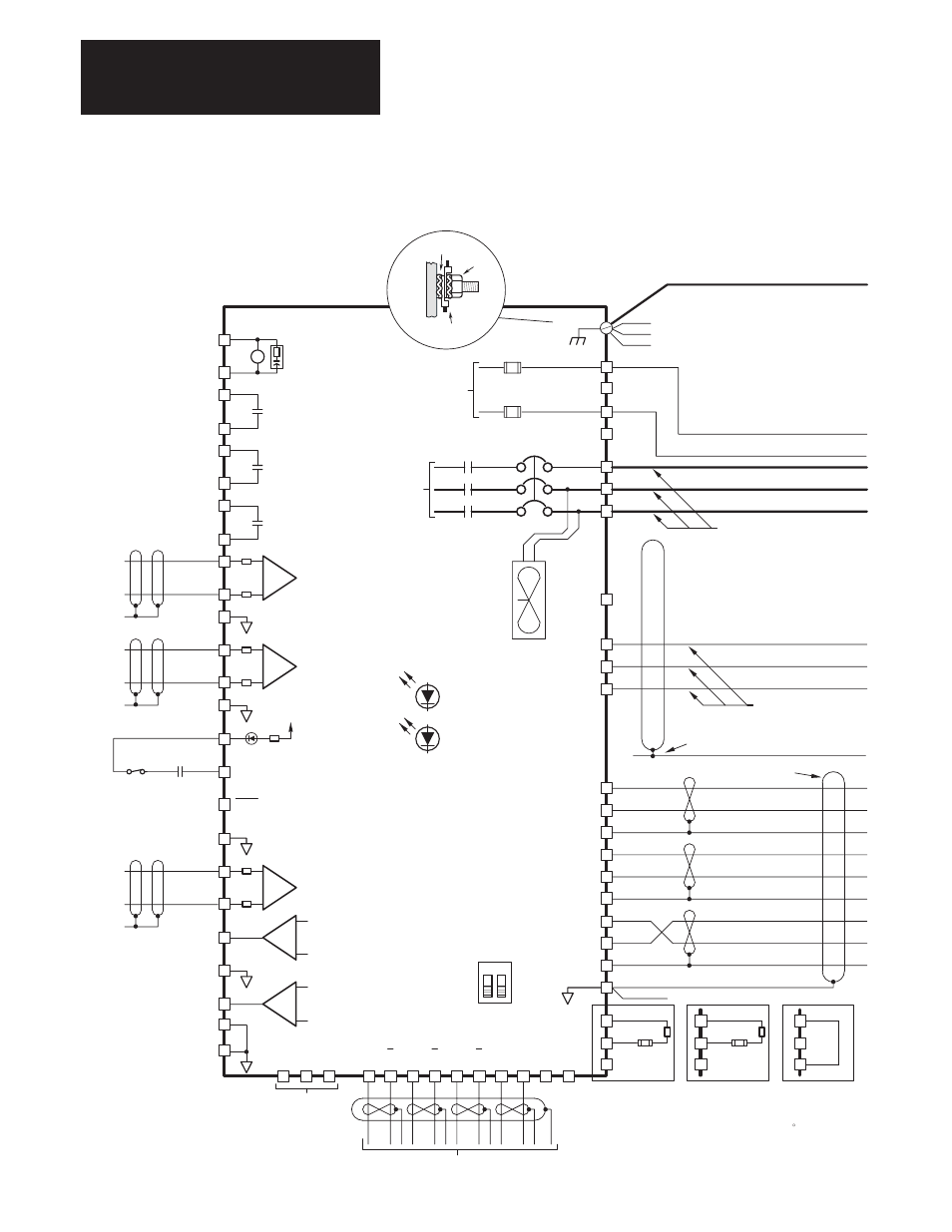 Appendix b interconnect drawings b-2 | Rockwell Automation 1391 USER MNL/DIGITAL AC SERVO DR User Manual | Page 112 / 149