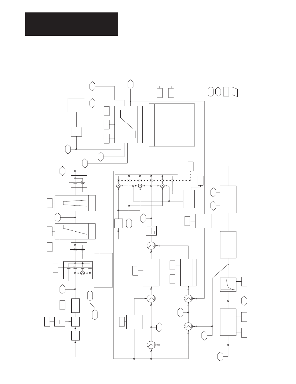 Appendix d block diagrams d-2 | Rockwell Automation 1391 USER MNL/DIGITAL AC SERVO DR User Manual | Page 128 / 149