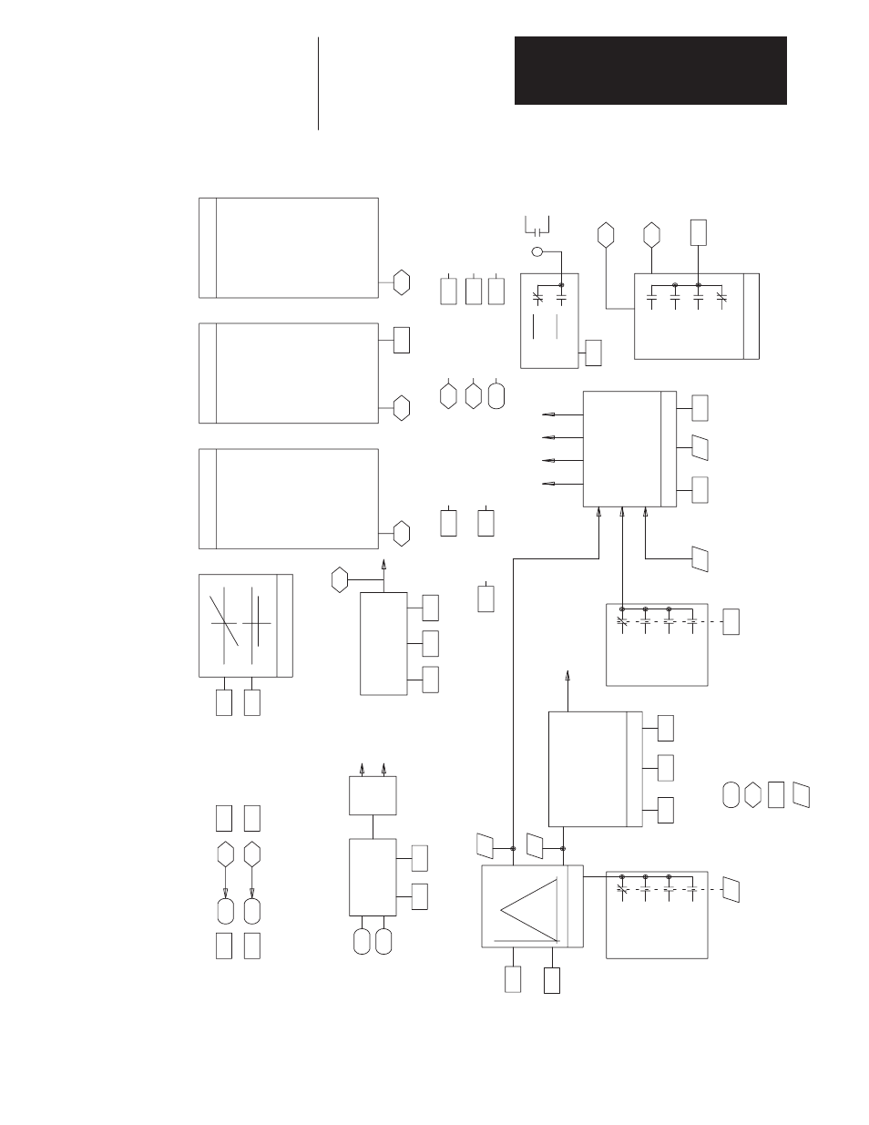 Appendix d block diagrams d-3 | Rockwell Automation 1391 USER MNL/DIGITAL AC SERVO DR User Manual | Page 129 / 149