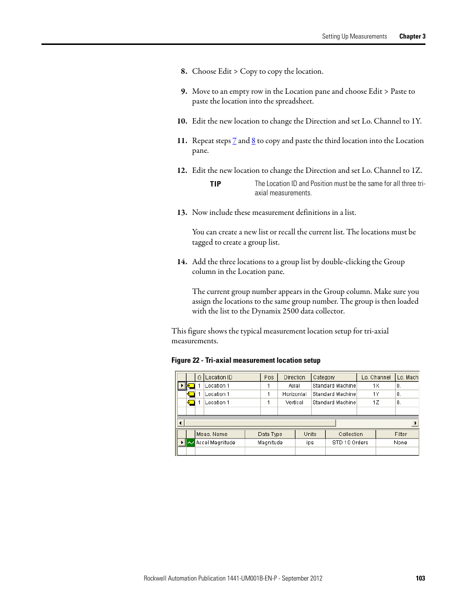 Rockwell Automation 1441-DYN25-Z Dynamix 2500 Data Collector User Manual | Page 103 / 218