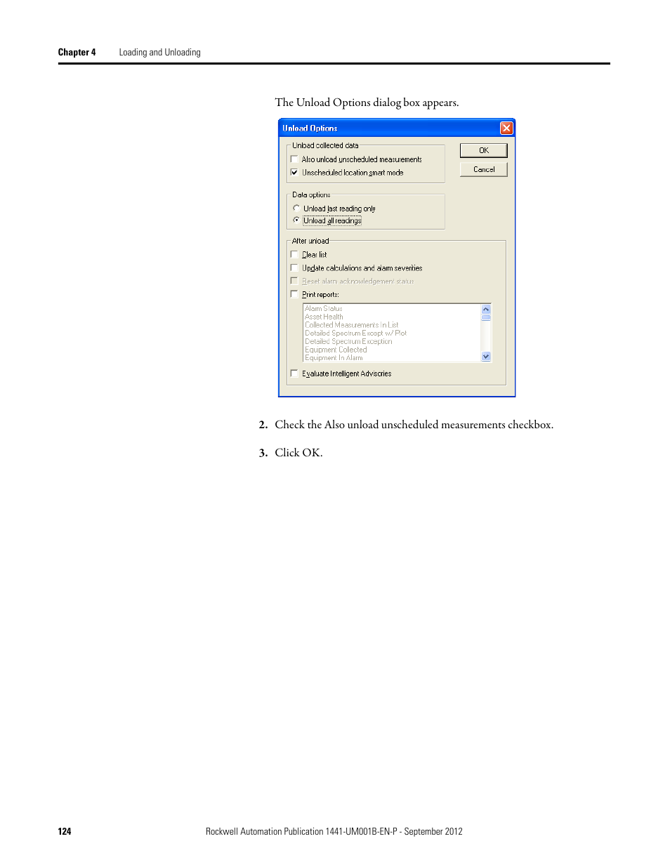 Rockwell Automation 1441-DYN25-Z Dynamix 2500 Data Collector User Manual | Page 124 / 218