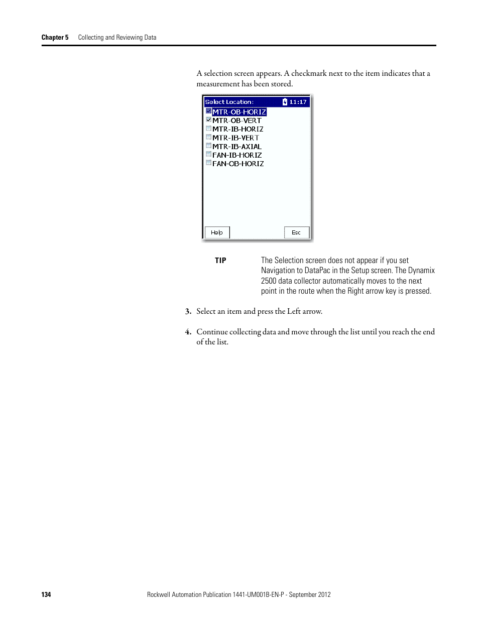 Rockwell Automation 1441-DYN25-Z Dynamix 2500 Data Collector User Manual | Page 134 / 218