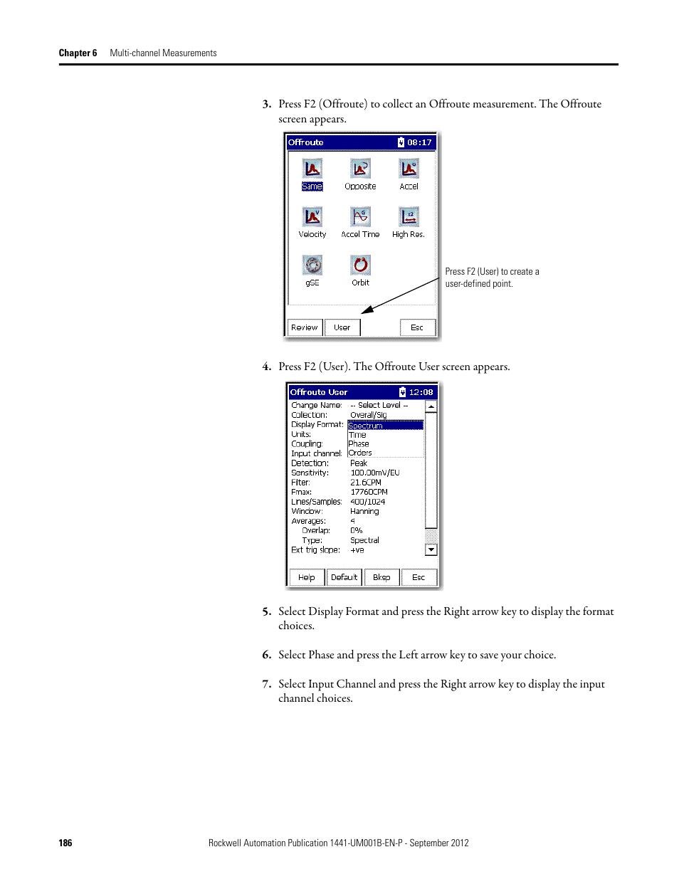 Rockwell Automation 1441-DYN25-Z Dynamix 2500 Data Collector User Manual | Page 186 / 218