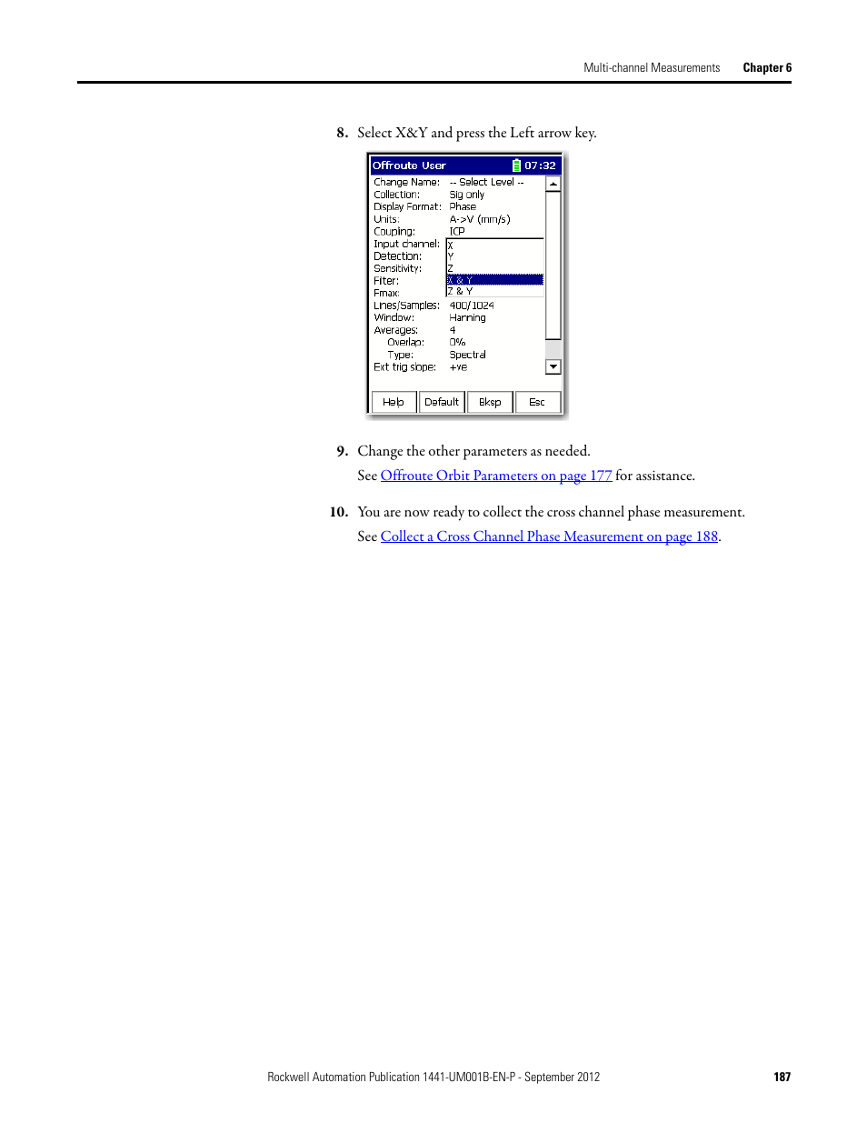 Rockwell Automation 1441-DYN25-Z Dynamix 2500 Data Collector User Manual | Page 187 / 218