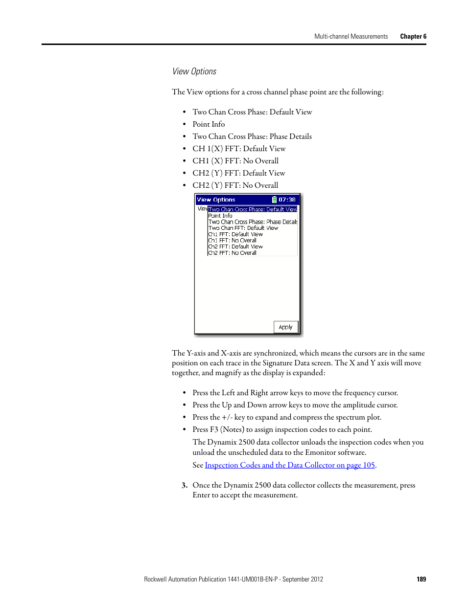 Rockwell Automation 1441-DYN25-Z Dynamix 2500 Data Collector User Manual | Page 189 / 218