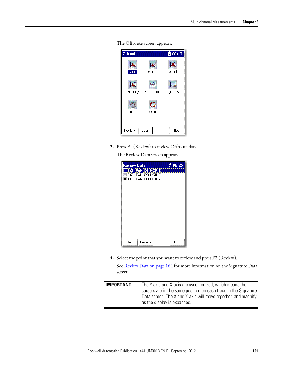 Rockwell Automation 1441-DYN25-Z Dynamix 2500 Data Collector User Manual | Page 191 / 218