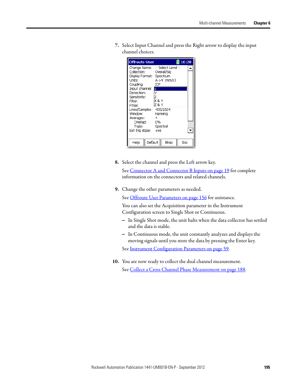 Rockwell Automation 1441-DYN25-Z Dynamix 2500 Data Collector User Manual | Page 195 / 218