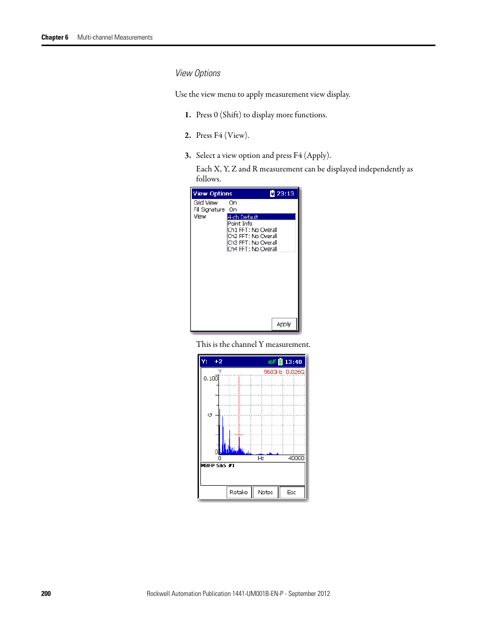Rockwell Automation 1441-DYN25-Z Dynamix 2500 Data Collector User Manual | Page 200 / 218