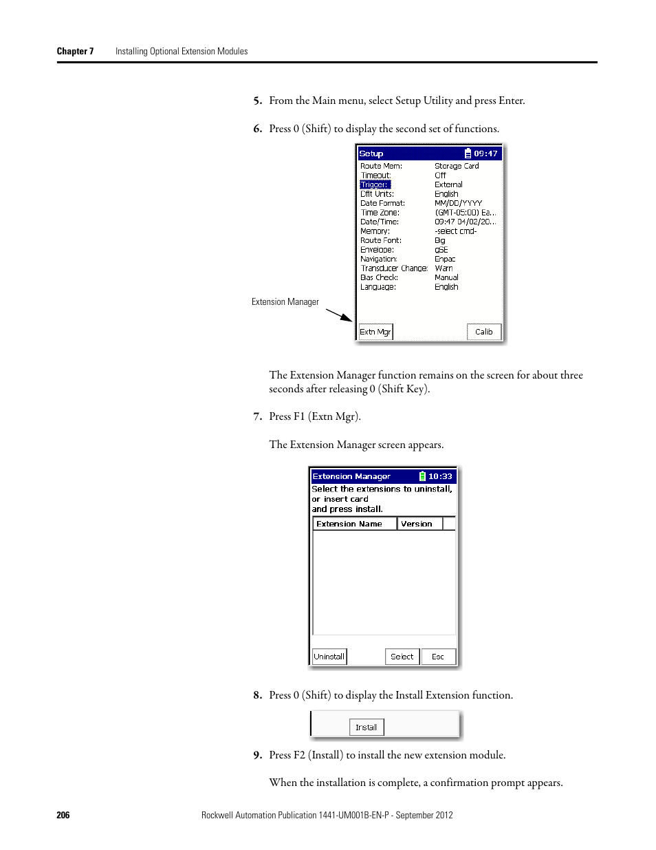 Rockwell Automation 1441-DYN25-Z Dynamix 2500 Data Collector User Manual | Page 206 / 218