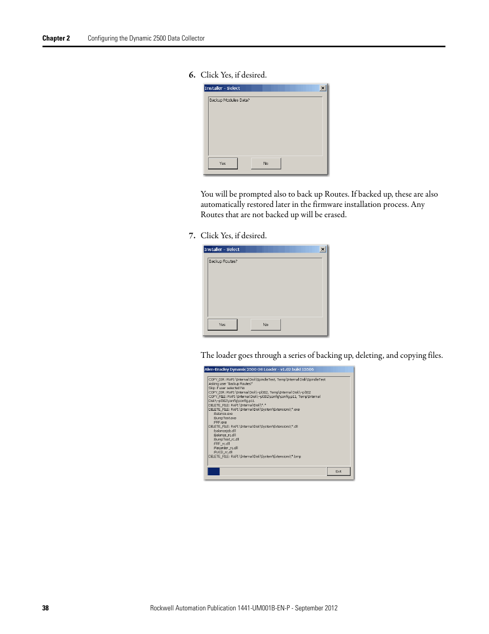 Rockwell Automation 1441-DYN25-Z Dynamix 2500 Data Collector User Manual | Page 38 / 218