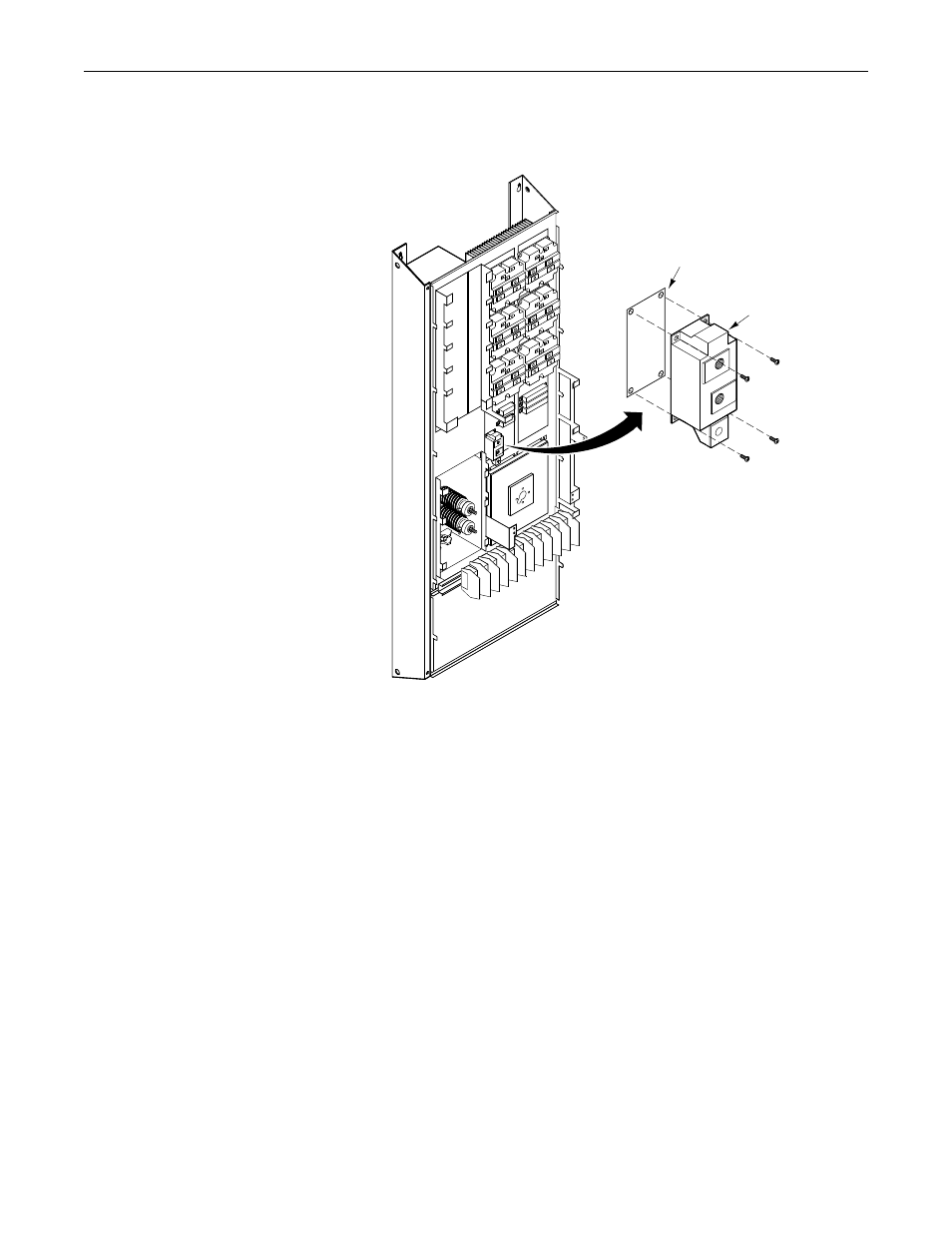 Scr module replacement, Figurei25, Scr module | Rockwell Automation 1336S, 1336F, 1336E, 1336T, 1336-SN-SP18A Snubber Board Kit User Manual | Page 56 / 58