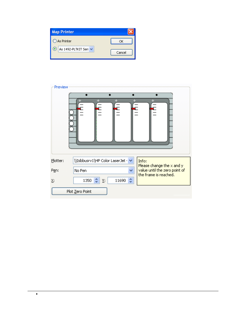 Marker card fixture, Plotplta fixture | Rockwell Automation 1492-PRINT110_PRINT220 ClearTools User Manual User Manual | Page 116 / 182