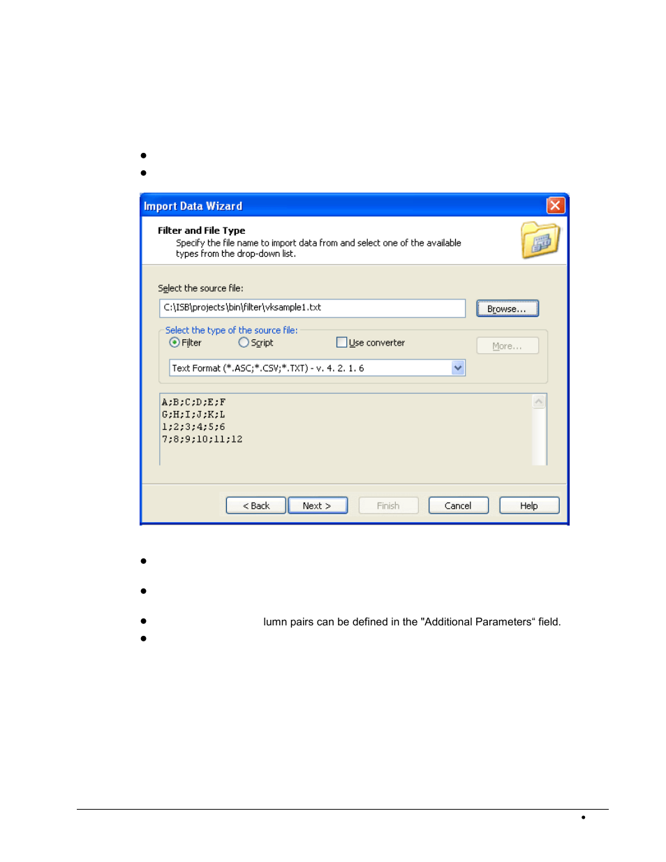 Settings of the import wizard | Rockwell Automation 1492-PRINT110_PRINT220 ClearTools User Manual User Manual | Page 147 / 182