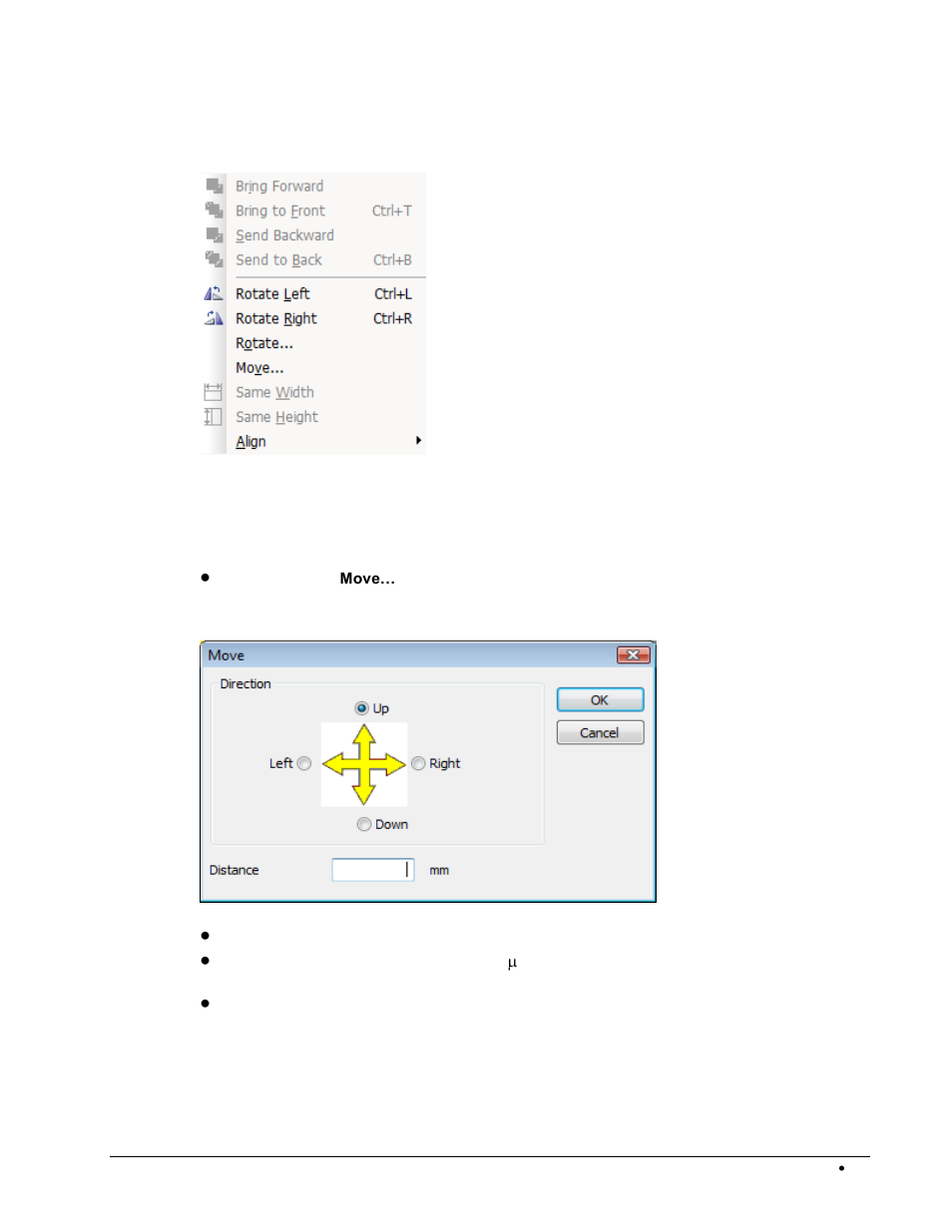 Shape menu | Rockwell Automation 1492-PRINT110_PRINT220 ClearTools User Manual User Manual | Page 55 / 182