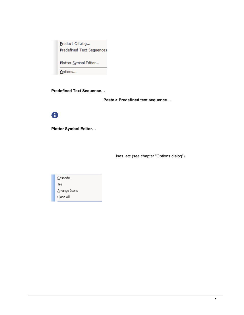 Tools menu, Window menu | Rockwell Automation 1492-PRINT110_PRINT220 ClearTools User Manual User Manual | Page 57 / 182